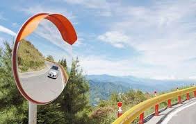 KACA JALANAN CEMBUNG - CONVEX MIRROR (60CM-80CM)